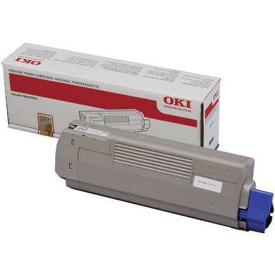 OKI C610 cartouche de toner noir capacité standard 8.000 pages pack de 1-0