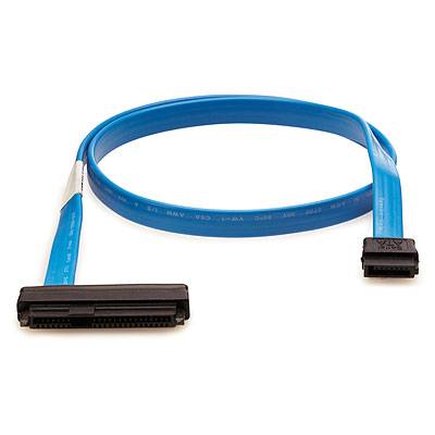 HP disque dur Câble de raccordement [1x Mini SAS mâle (SFF-8088) - 1x Mini SAS mâle (SFF-8088)] 1.00 m noir-1