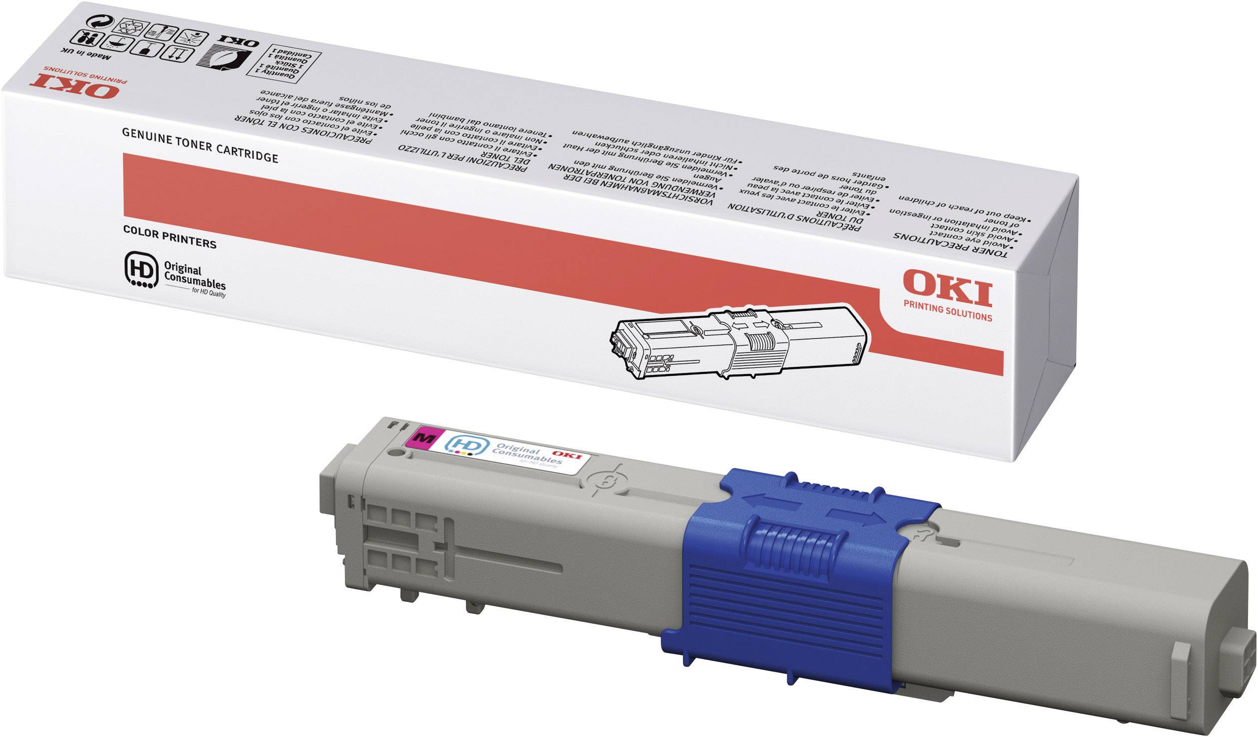 Toner d'origine OKI C510 C530 MC561 magenta-0