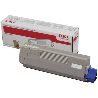OKI C610 cartouche de toner jaune capacité standard 6.000 pages pack de 1-0