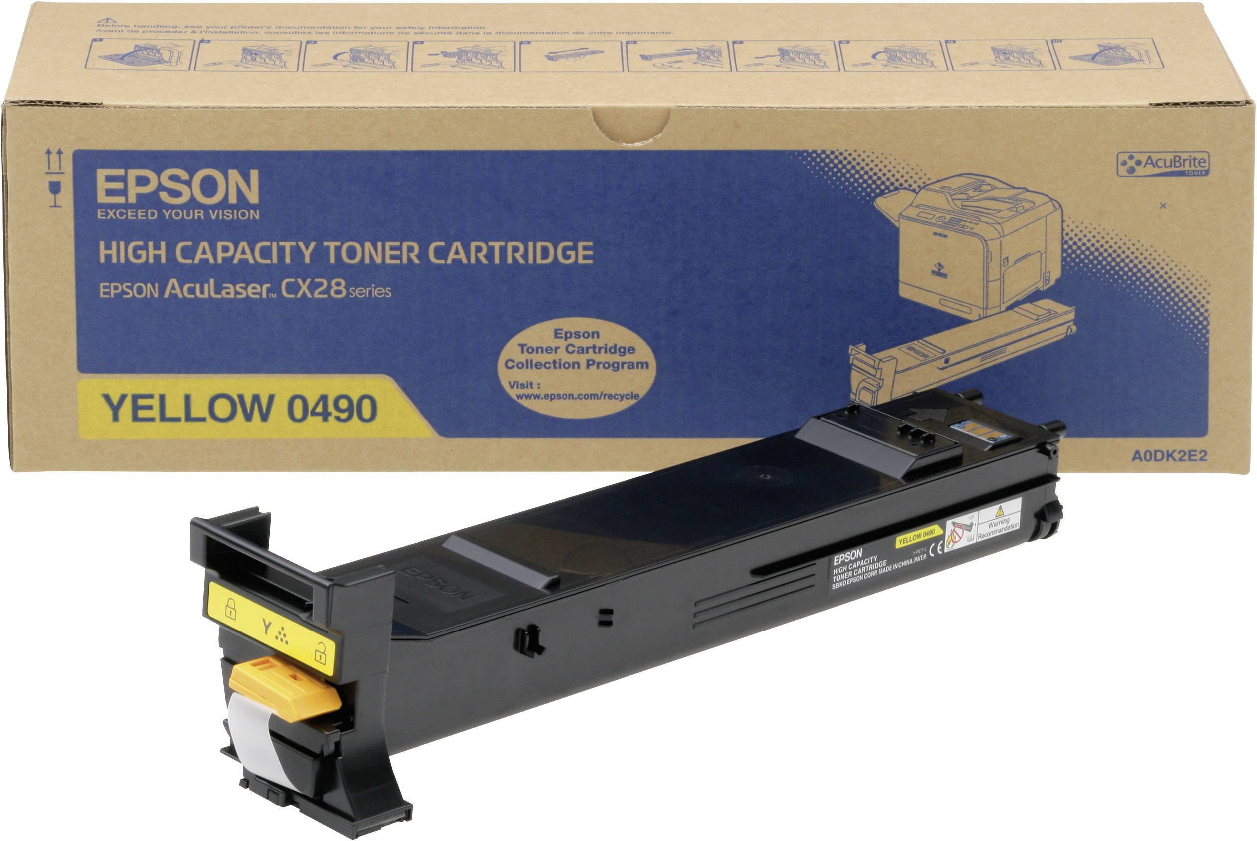 EPSON ACULASER CX28DN toner jaune haute capacité 8.000 pages pack de 1 AcuBrite-0