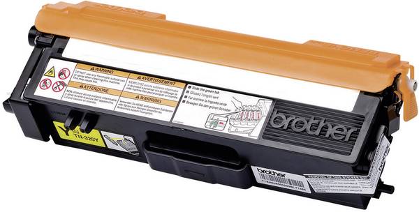 Cassette de toner d'origine Brother TN-320Y jaune
