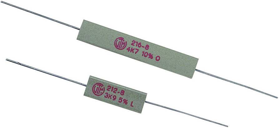 5x Fil résistance resistor 33 Ohms 17 W 10% Vitrohm kh218-810b33r céramique