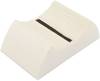 Tête de bouton à glissière Cliff CP3365 blanc (L x l x H) 27 x 16 x 7 mm 1 pc(s)