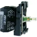 Schneider Electric ZB5AVB1 Élément LED avec adaptateur de fixation, avec culot d'ampoule blanc 24 V/DC, 24 V/AC 1 pc(s)