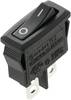 Interrupteur à bascule TRU COMPONENTS TC-R13-243F-02 1588061 250 V/AC 4 A 1 x Off/(On) à rappel 1 pc(s)