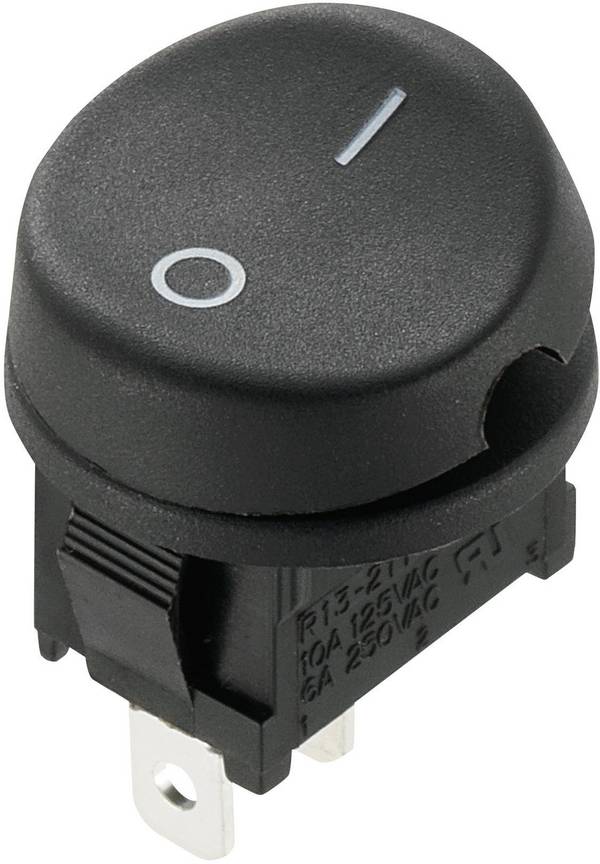Interrupteur à bascule TRU COMPONENTS TC-R13-211A-02 1588063 250 V/AC 10 A 1 x Off/On  à accrochage 1 pc(s)