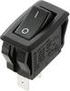Interrupteur à bascule TRU COMPONENTS TC-R13-205F3-01 1588066 250 V/AC 16 A 1 x Off/(On) à rappel 1 pc(s)