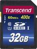 Carte SDHC Transcend Premium 400 32 GB Class 10, UHS-I