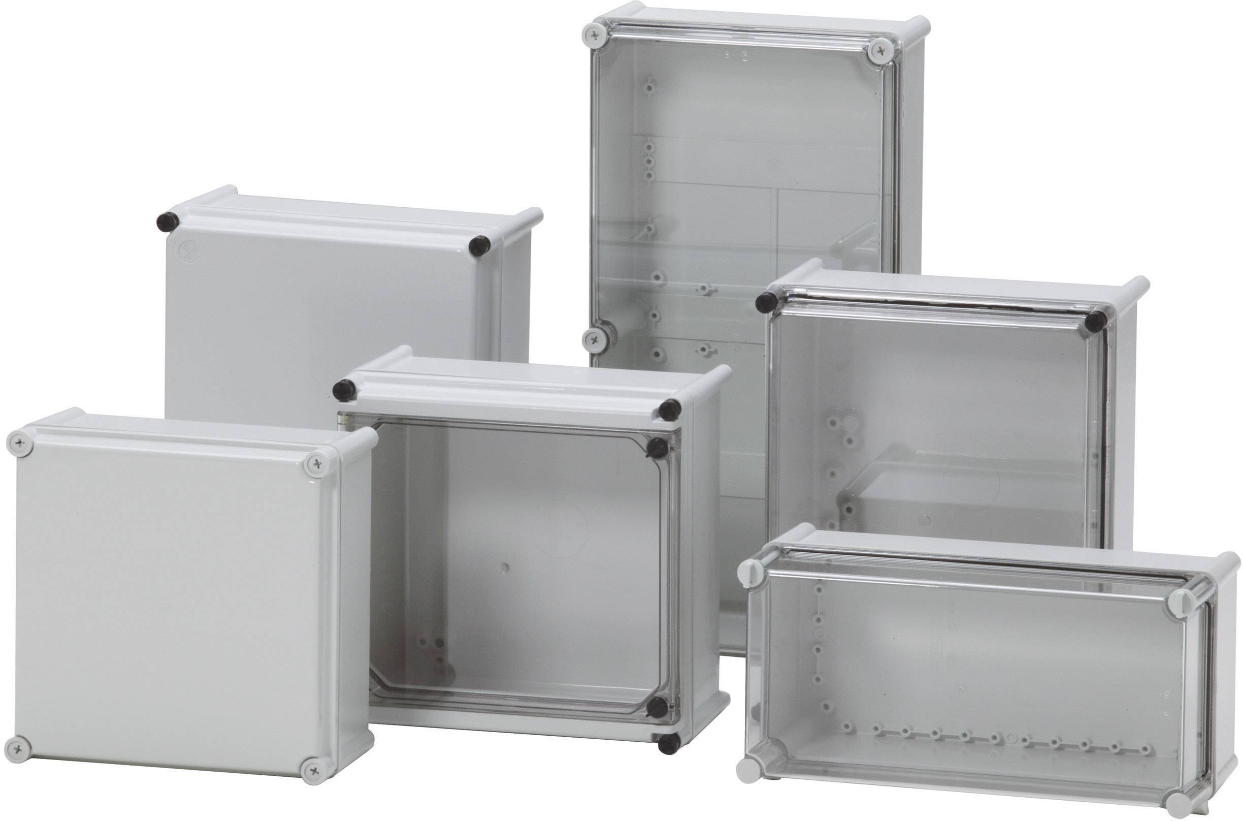 Coffret d'installation Fibox ABS 2828 18 G 5880372 gris clair (RAL 7035) 278 x 278 x 180 ABS, Polyamide 1 pc(s)