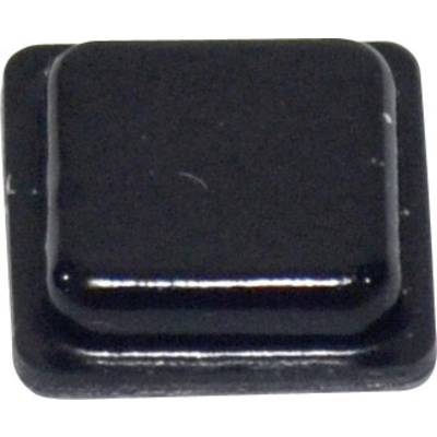 Pied d'appareil TOOLCRAFT PD2100SW autocollant, carré noir (L x l x H) 10.2 x 10.2 x 2.5 mm 1 pc(s)