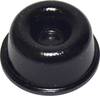N/A TOOLCRAFT PD2210SW autocollant, rond noir (Ø x H) 22.3 mm x 10.1 mm 1 pc(s)