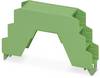 Elément supérieur de boîtier pour rail Phoenix Contact ME 22,5 OT-3MSTBO GN 2735962 Polyamide 10 pc(s)