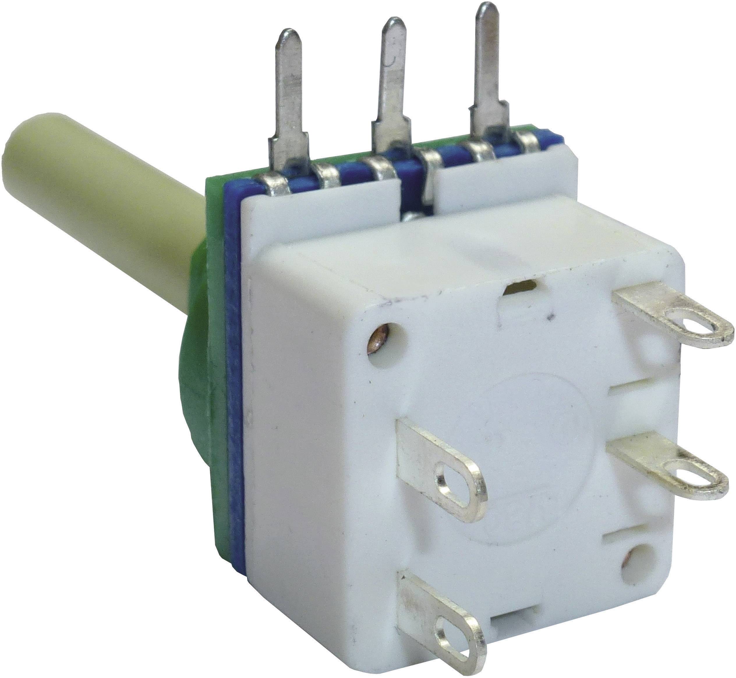 Potentiometer Service 7512 7512 Potentiomètre rotatif avec interrupteur mono 1 kΩ 1 pc(s)