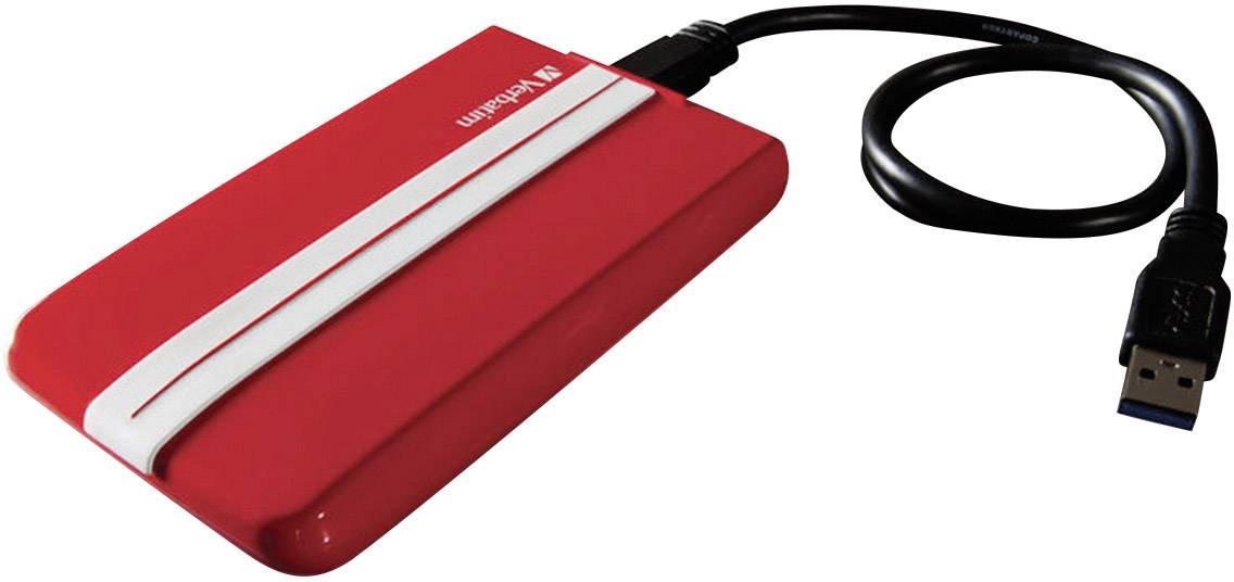 Disque dur externe 2,5" Verbatim GT SuperSpeed 500 GB USB 3.1 (Gen 1) rouge-3