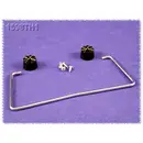 Hammond Electronics 1598TH1 Etrier fixe acier argent 1 pc(s)