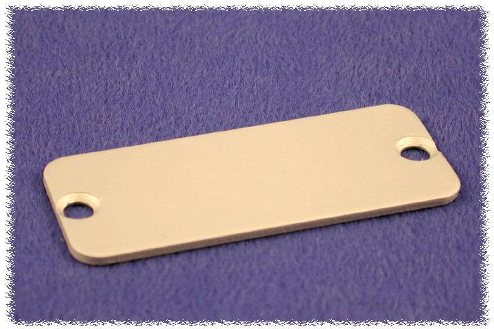 N/A Hammond Electronics 1455QAL-10 aluminium naturel (L x l x H) 1.5 x 120.5 x 51.5 mm