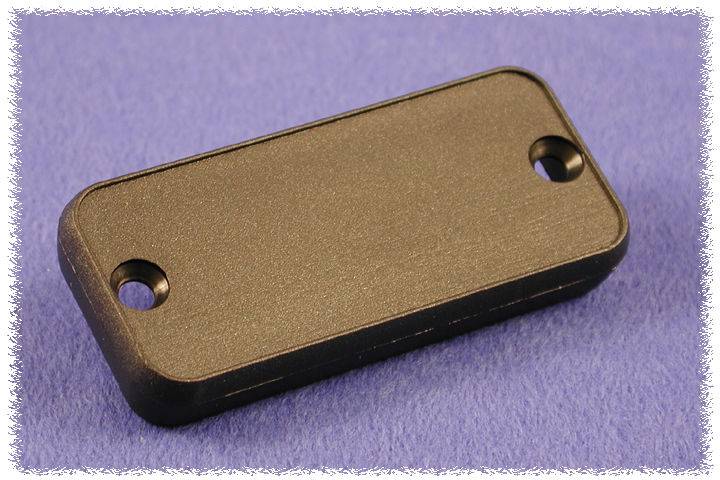 N/A Hammond Electronics 1455CALBK-10 aluminium noir (L x l x H) 1.5 x 54 x 23 mm