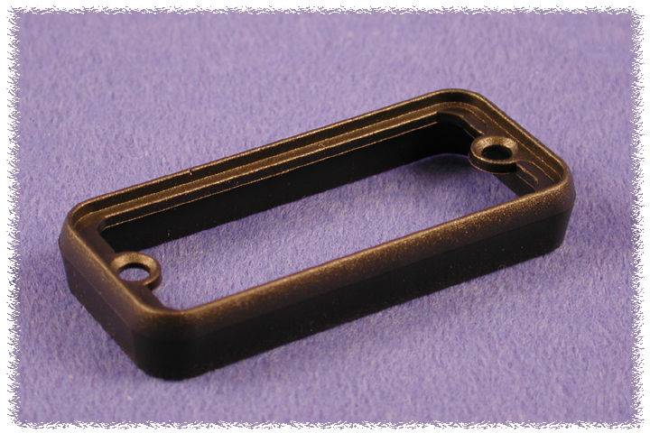 N/A Hammond Electronics 1455QBBK-10 ABS noir (L x l x H) 8 x 120.5 x 51.5 mm