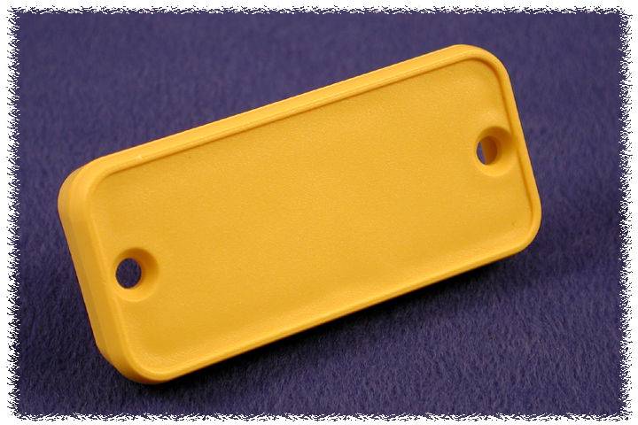 N/A Hammond Electronics 1455NPLY-10 ABS jaune (L x l x H) 8 x 103 x 53 mm