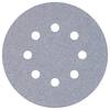 Feuille abrasive pour ponceuse excentrique avec bande auto-agrippante, perforé Wolfcraft 1150000 Grain 40 (Ø) 125 mm 5 pc(s)