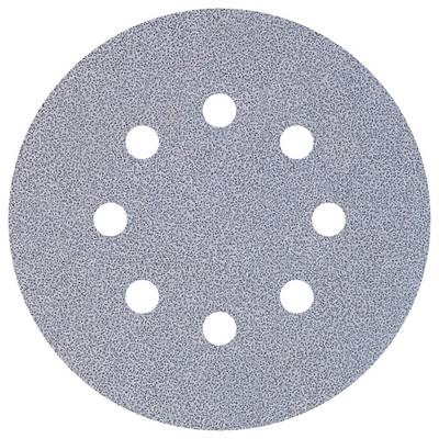 Feuille abrasive pour ponceuse excentrique avec bande auto-agrippante, perforé Wolfcraft 1150100 Grain 40  (Ø) 125 mm 25