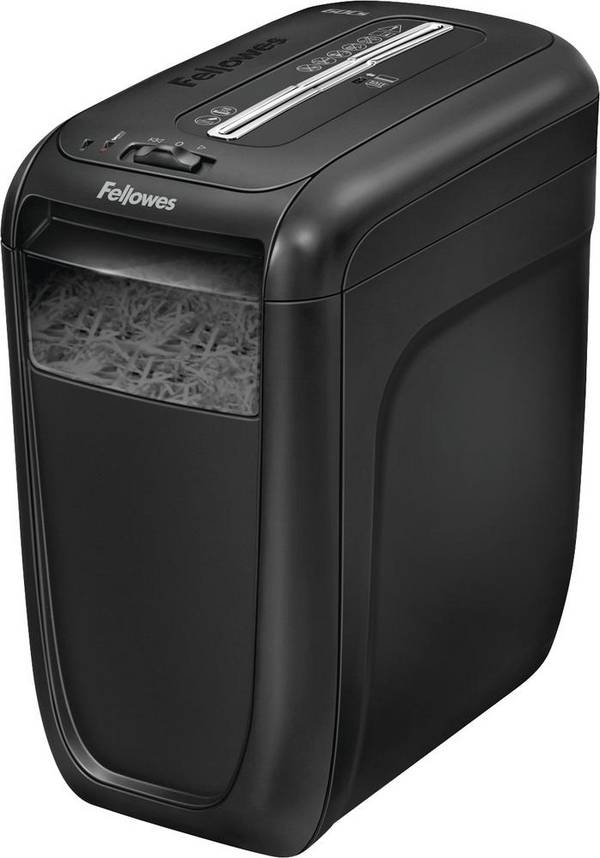 Fellowes Powershred® 60Cs Destructeur de documents destruction par particules 4 x 50 mm 22 l Nombre de pages (max.): 10 feuille(s)  Détruit également les trombones, les agrafes, les cartes de crédit
