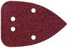 Feuille abrasive pour ponceuse Multi avec bande auto-agrippante, perforé Wolfcraft 1757000 Grain 80 (L x l) 136 mm x 96 mm 10 pc(s)
