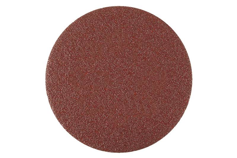 Wolfcraft 2260000 Papier abrasif pour plateau de ponçage avec bande auto-agrippante, non perforé Grain 80, 120, 240 (Ø) 