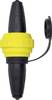 Schneider Electric 535493 Dispositif de connexion électrique Tout caoutchouc 230 V noir, jaune IP44