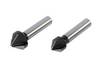 Wolfcraft 2505000 Fraise conique 12 mm HSS tige cylindrique 1 pc(s)