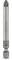 Un embout de tournevis PH2 en argent avec pointe magnétique, idéal pour un travail précis avec des vis à empreinte cruciforme.