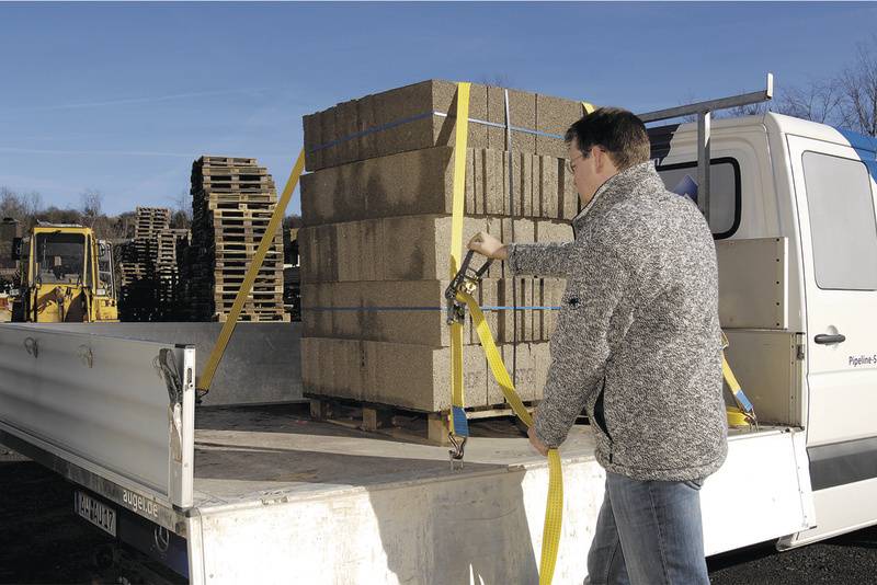 Sangle de serrage double 2000 daN Wolfcraft 3278000 (L x l) 8 m x 50 mm-1