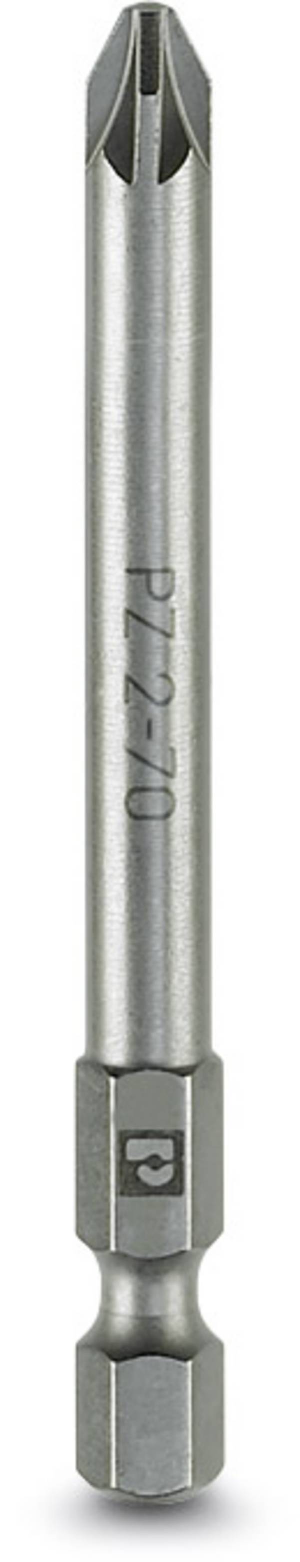 Embout cruciforme PZ 1 Phoenix Contact 1212594 Acier à outils extra-rigide, allié Forme (embouts): E 6.3 5 pc(s)