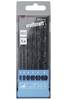 Wolfcraft 8453000 HSS Jeu de forets pour le métal 6 pièces 1 mm, 1.5 mm, 2 mm, 2.5 mm, 3 mm, 3.2 mm, 3.5 mm, 4 mm, 4.2 mm, 4.5 mm, 5 mm, 6 mm, 7 mm, 8 mm, 9 mm, 10 mm laminé au rouleau tige cylindrique 1 set