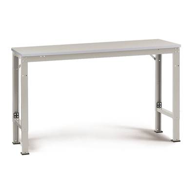 Manuflex AU7111.7035 Table de travail UNIVERSAL Spezial, modèle de base  gris clair