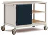 Manuflex LW1003.7035 antistatique (ESD) Chariot d'atelier acier revêtement par poudre Charge max: 250 kg gris clair