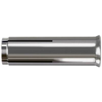 Une pièce métallique cylindrique à surface brillante et présentant un large anneau à son extrémité est posée horizontalement.