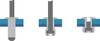 Bralo 1010005012 Rivet aveugle (Ø x L) 5 mm x 12 mm acier aluminium 500 pc(s)