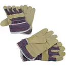Gants de protection Brüder Mannesmann M41702 Croûte de cuir de porc EN 89/686 Taille 10 (XL)