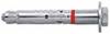 Fischer 90268 TA M8 T/25 S Cheville pour fixations lourdes 84 mm 12 mm 50 pc(s)