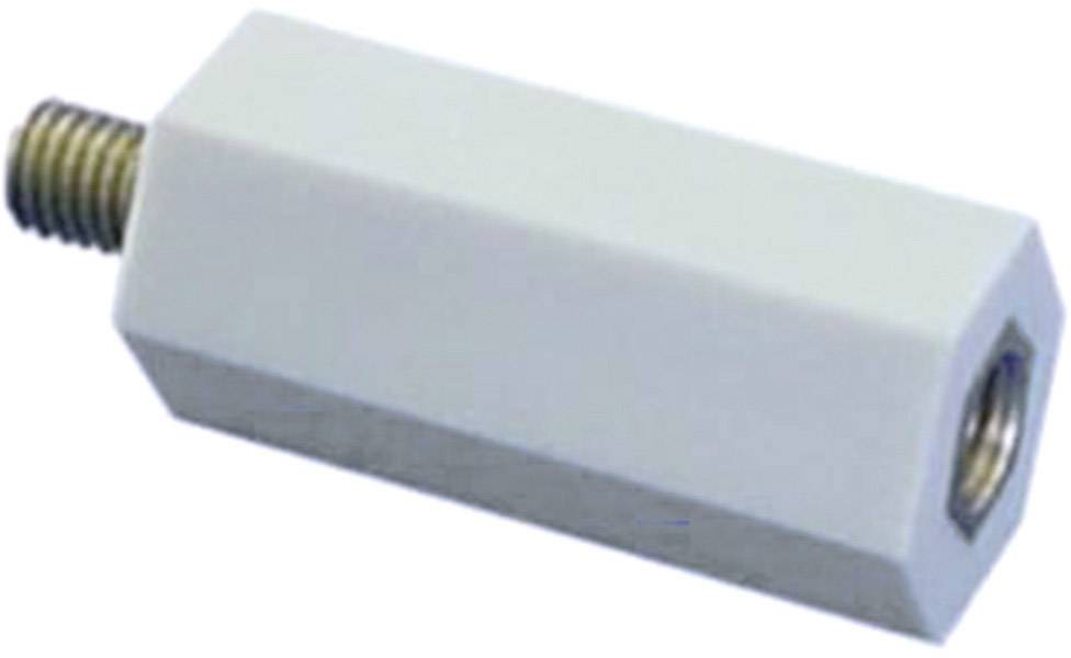 6S20 Entretoise isolante (L) 20 mm M6 x 7 mm polyester, acier galvanisé 1 pc(s)