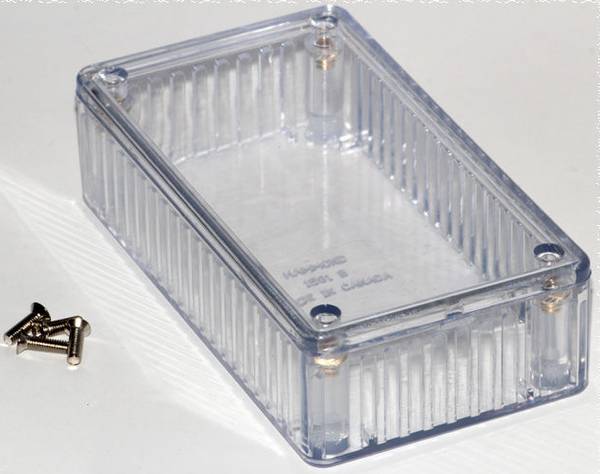 Boîtier universel Hammond Electronics 1591BTCL Polycarbonate naturel 112 x 62 x 31 1 pc(s)