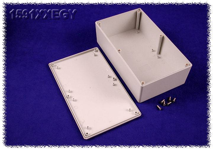 Boîtier universel Hammond Electronics 1591XXEGY ABS gris 193 x 113 x 62 1 pc(s)