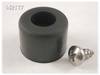 N/A Hammond Electronics 1421T7 autocollant, rond noir (Ø x H) 19 mm x 12.7 mm 24 pc(s)