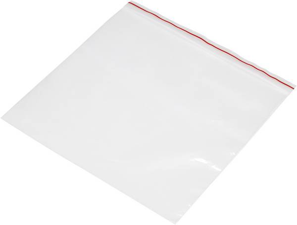 Sachet à fermeture pression sans bande d'inscription (l x H) 220 mm x 120 mm transparent Polyéthylène  1 pc(s)