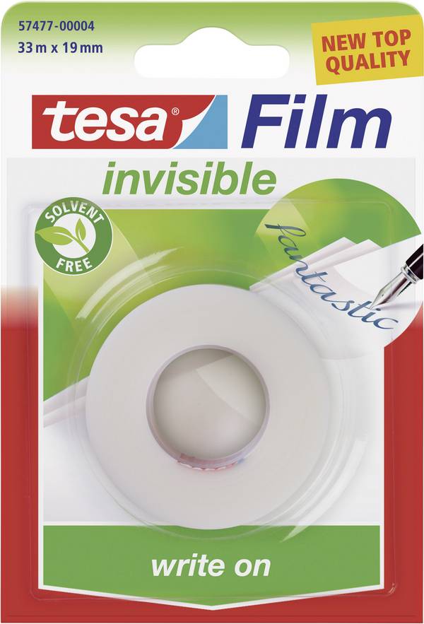 tesafilm Invisible tesa 57477-00004-03 transparent (L x l) 33 m x 19 mm acrylate 1 pc(s)