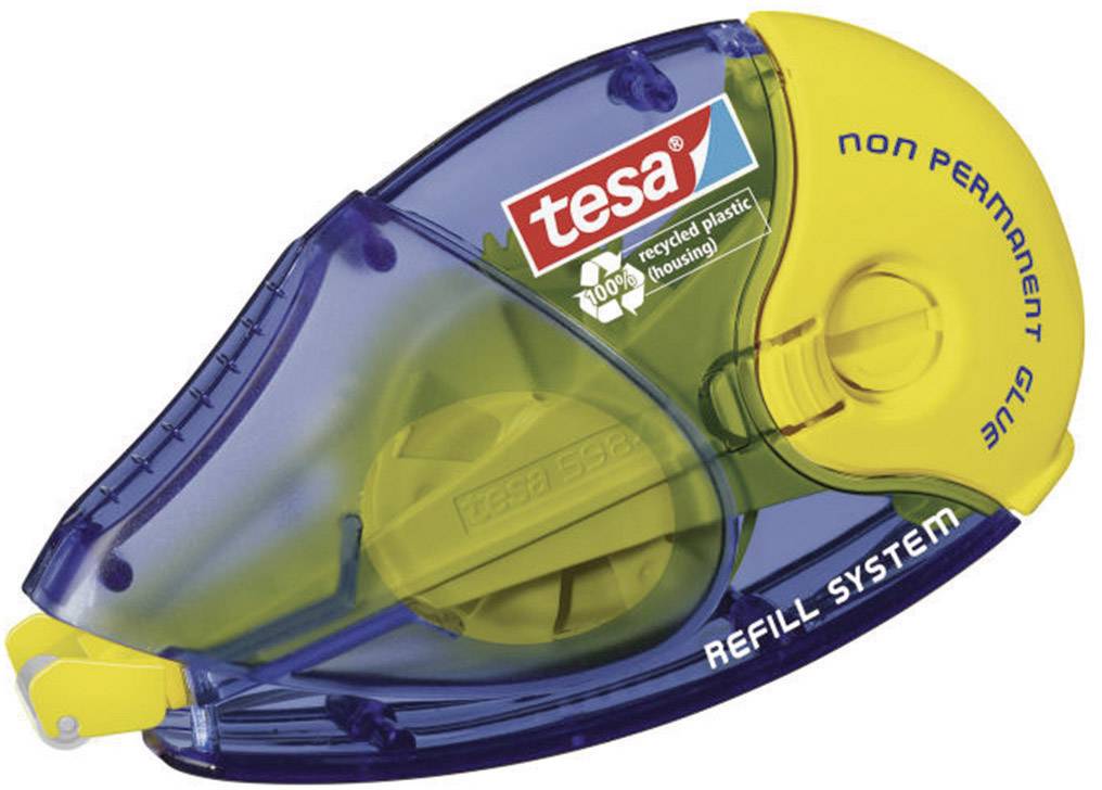 Nastro Colla Permanente Tesa - Rullo Ricaricabile 8.4mm X 14m, Confezione Da 5 - Foto 3