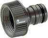 Raccord de robinet GARDENA 2802-20 plastique raccord enfichable Profi-System, 33,25 mm (1") (filet ext.)