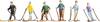 6 figurines Skieurs 15828 H0